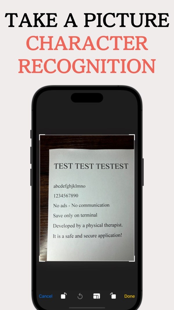 Text Recognition in Photos 1